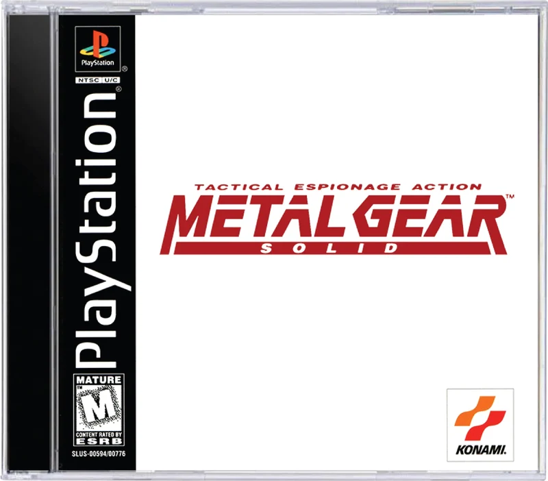 Metal Gear Solid - Sony PlayStation 1 (PS1)