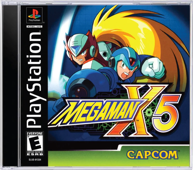 Mega Man X5 - Sony PlayStation 1 (PS1)