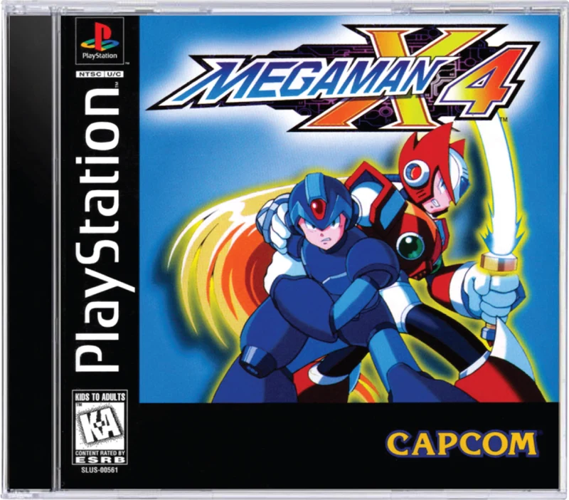 Mega Man X4 - Sony PlayStation 1 (PS1)
