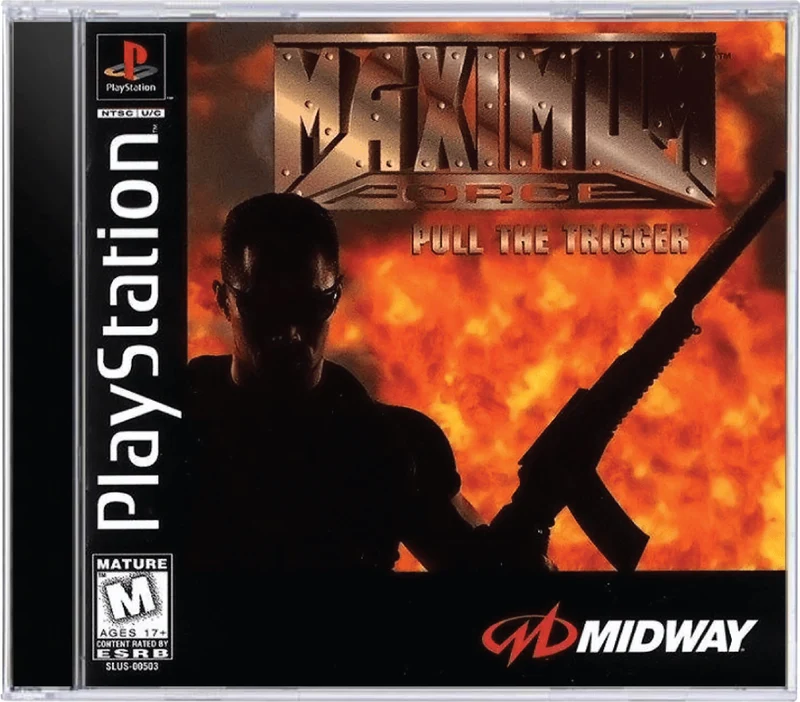 Maximum Force Pull the Trigger - Sony PlayStation 1 (PS1)