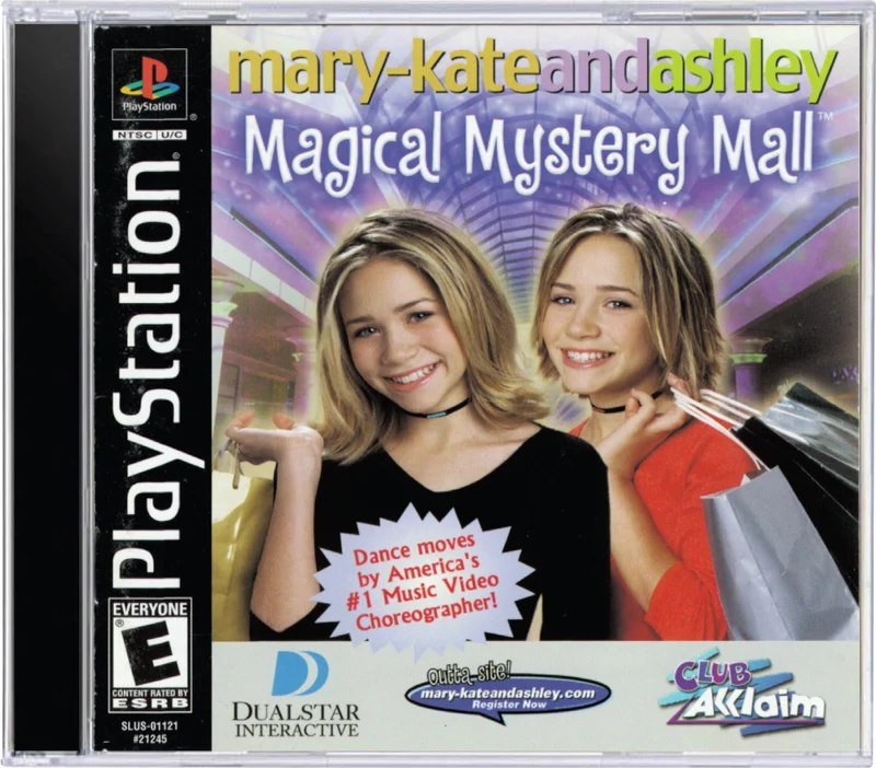 Mary-Kate and Ashley Magical Mystery Mall - Sony PlayStation 1 (PS1)