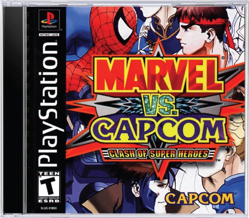 Marvel vs. Capcom Clash of Super Heroes - Sony PlayStation 1 (PS1)