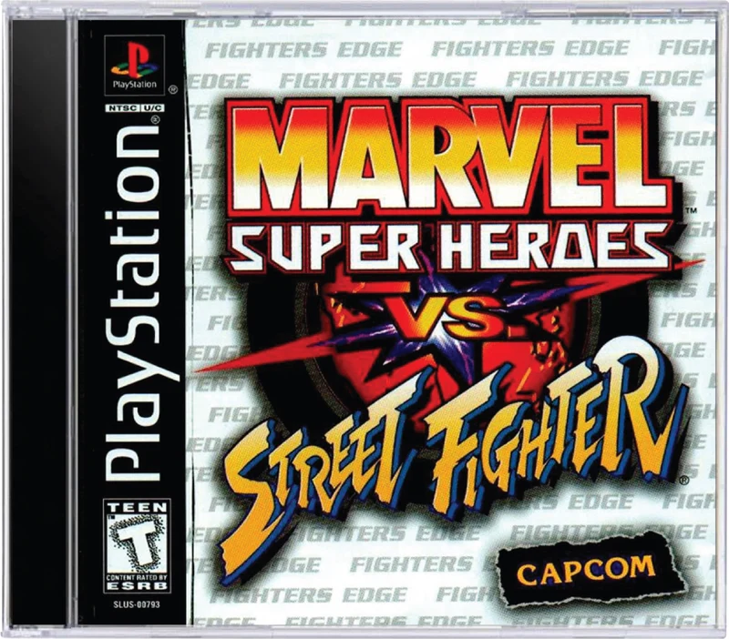 Marvel Super Heroes vs. Street Fighter - Sony PlayStation 1 (PS1)