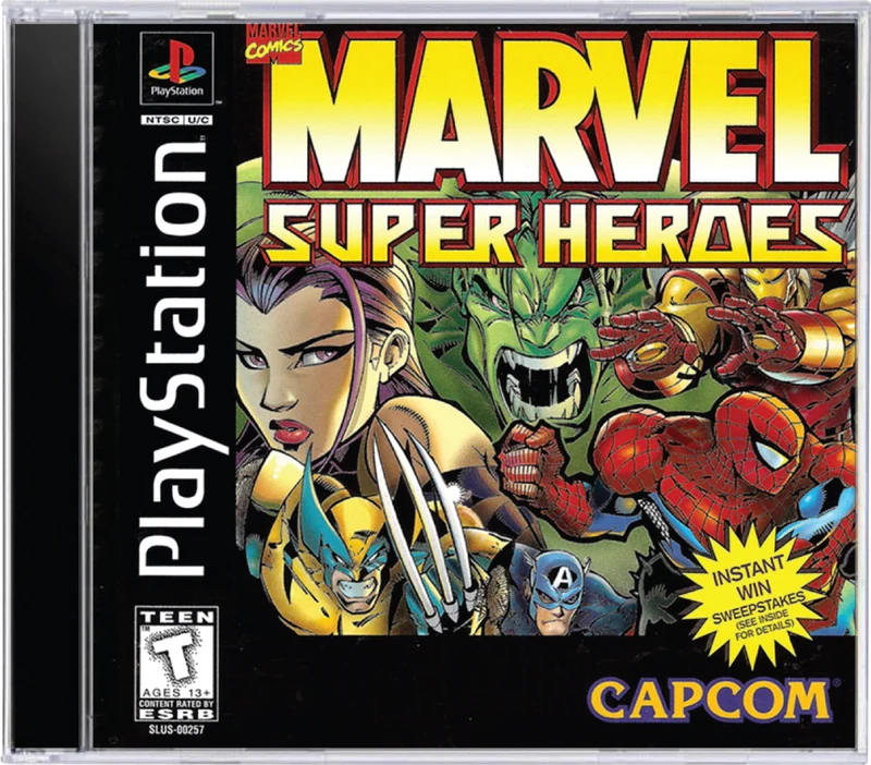 Marvel Super Heroes - Sony PlayStation 1 (PS1)