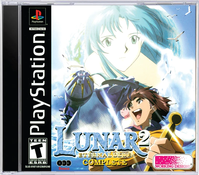 Lunar 2 Eternal Blue Complete - Sony PlayStation 1 (PS1)