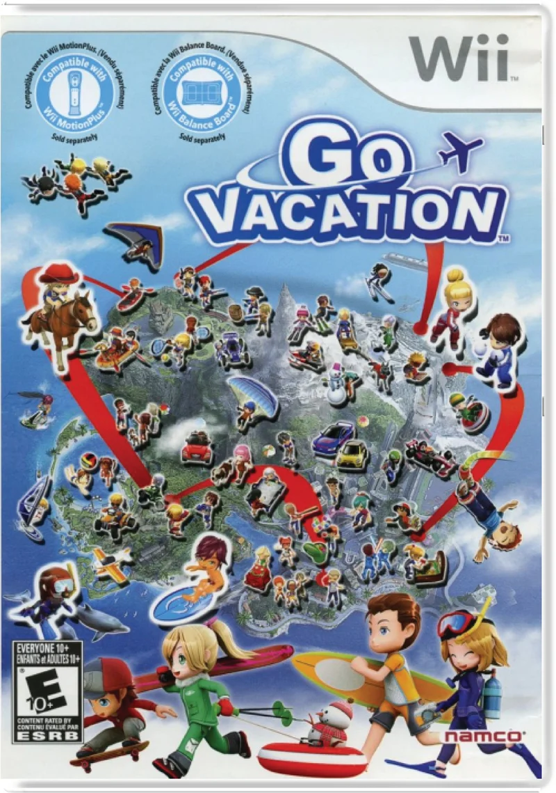 Go Vacation - Nintendo Wii