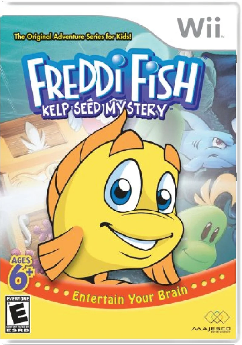 Freddi Fish Kelp Seed Mystery - Nintendo Wii