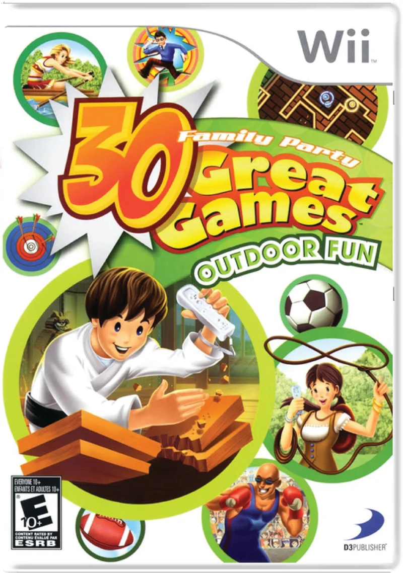 30 Great Games Outdoor Fun - Nintendo Wii