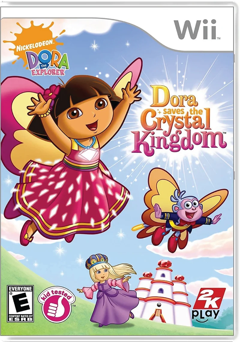 Dora the Explorer Dora Saves the Crystal Kingdom - Nintendo Wii