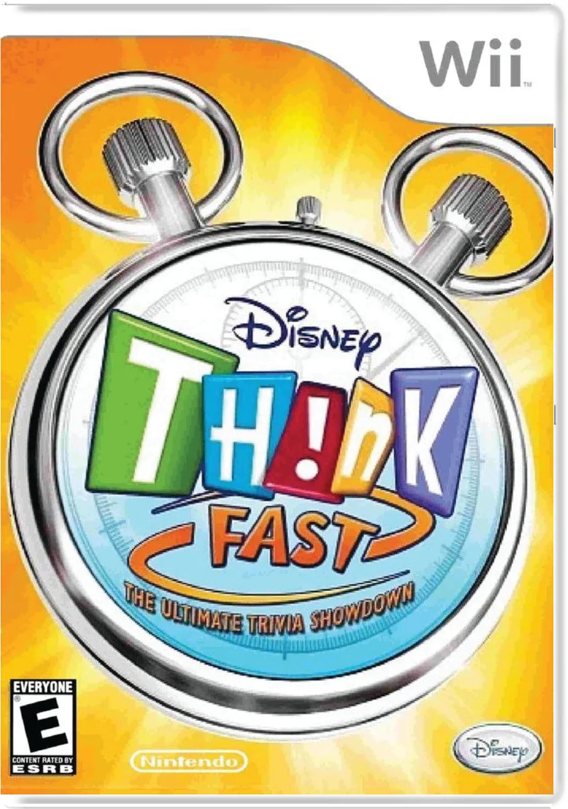 Disney Think Fast - Nintendo Wii