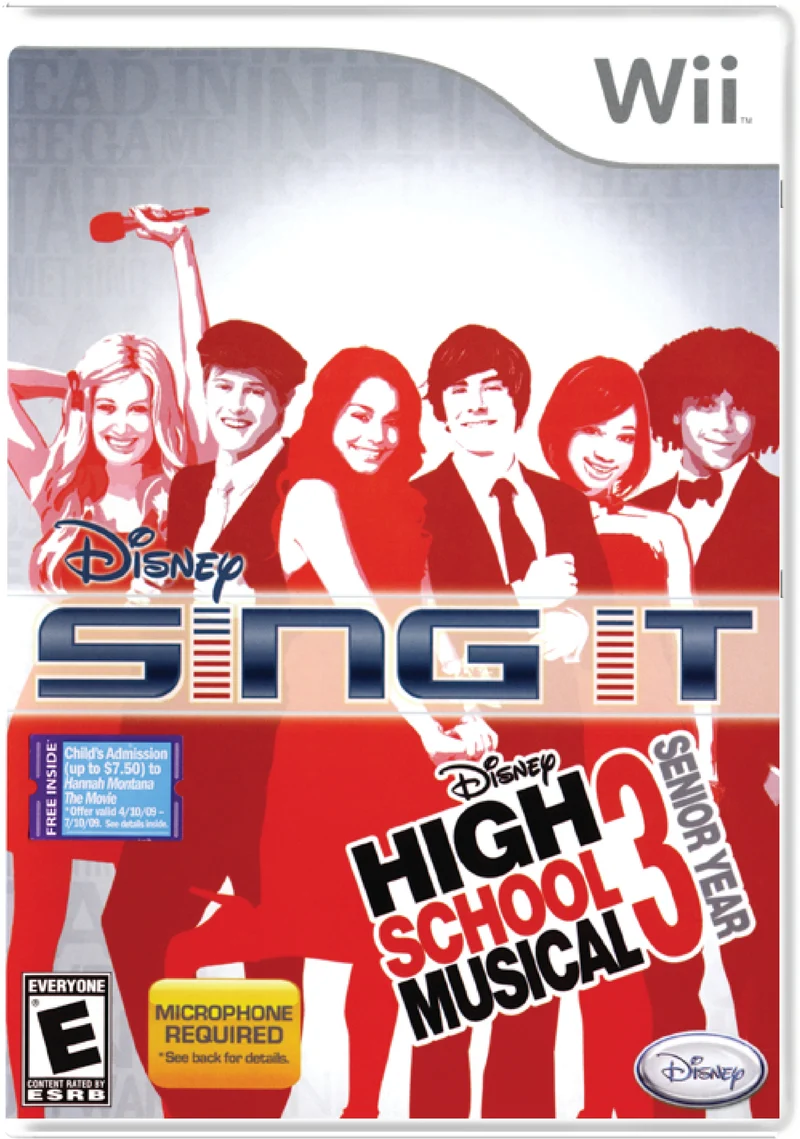 Disney Sing It High School Musical 3 - Nintendo Wii