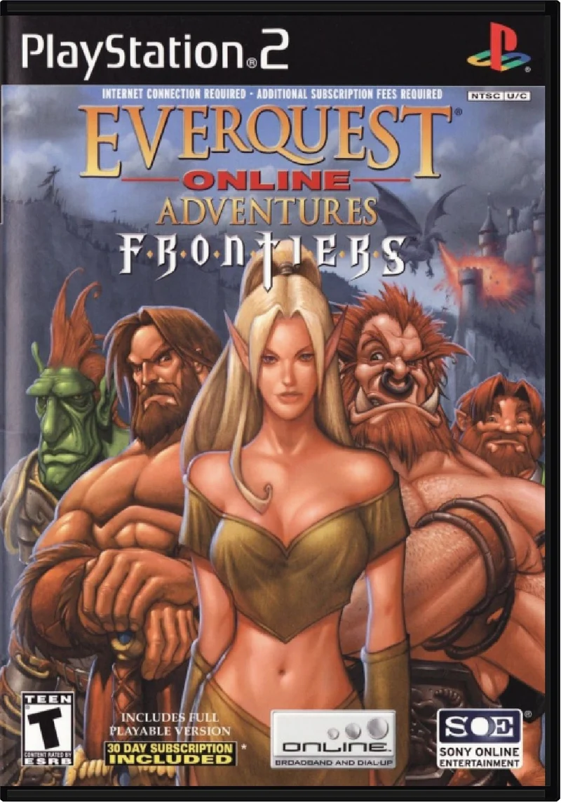 EverQuest Online Adventures Frontiers - Sony PlayStation 2 (PS2)