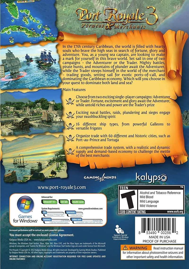 Port Royale 3 Pirates & Merchants (PC)