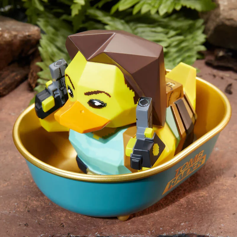 Official Tomb Raider Classic Lara Croft TUBBZ Cosplaying Duck Collectable -