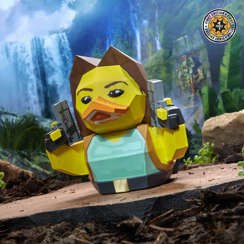 Official Tomb Raider Classic Lara Croft TUBBZ Cosplaying Duck Collectable -