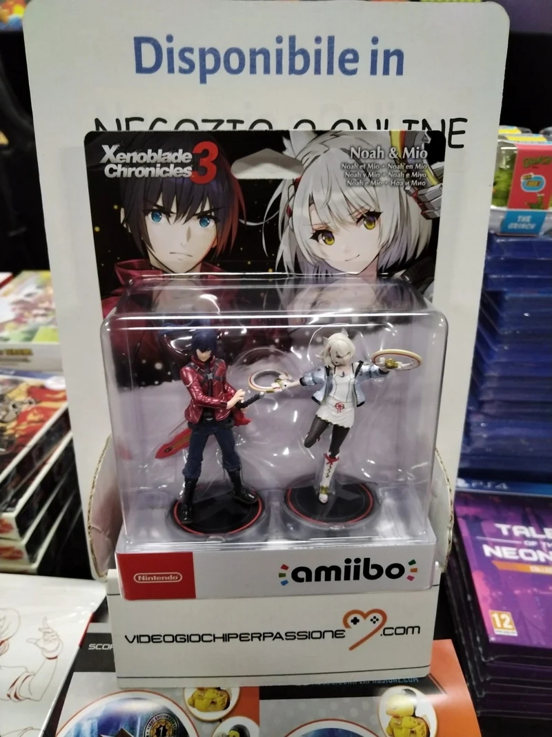 Amiibo Xenoblade Chronicles 3 Noah & Mio