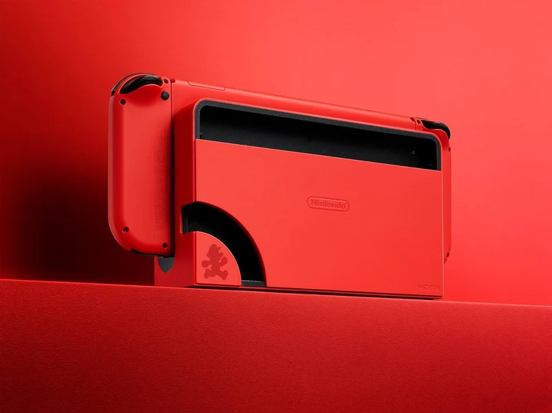 Console Nintendo Switch - Modello OLED edizione Speciale Mario (rossa)