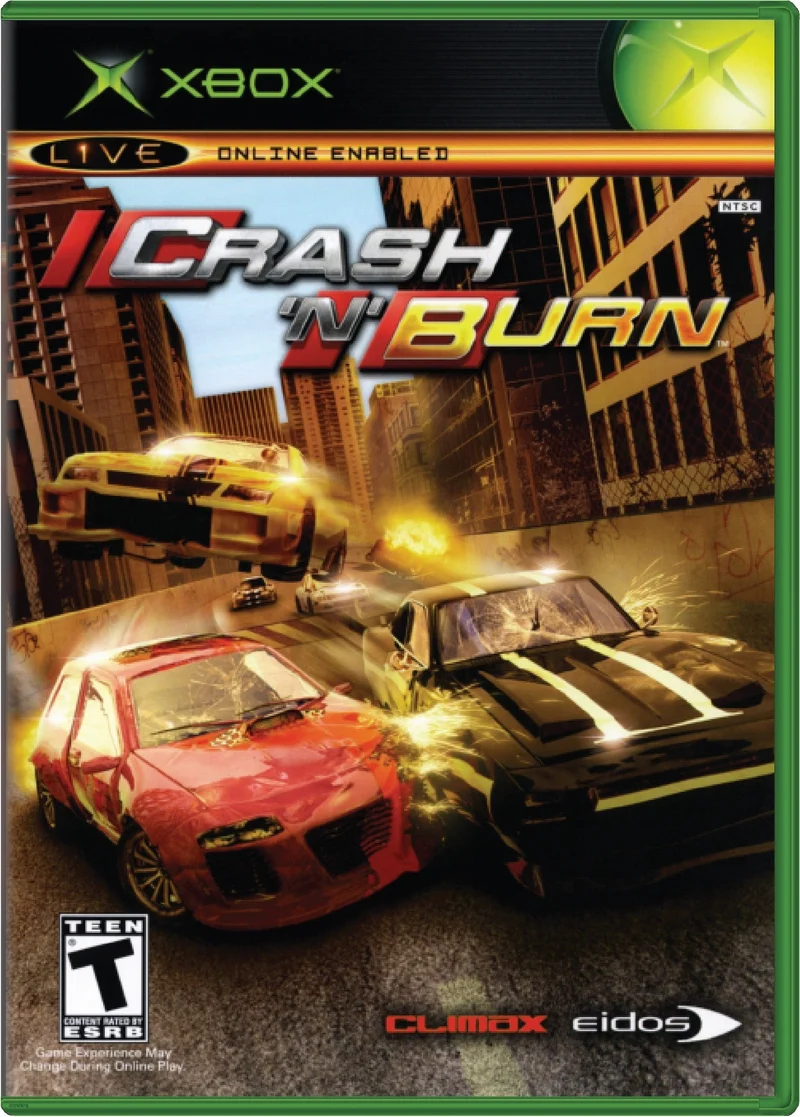 Crash N Burn - Microsoft Xbox