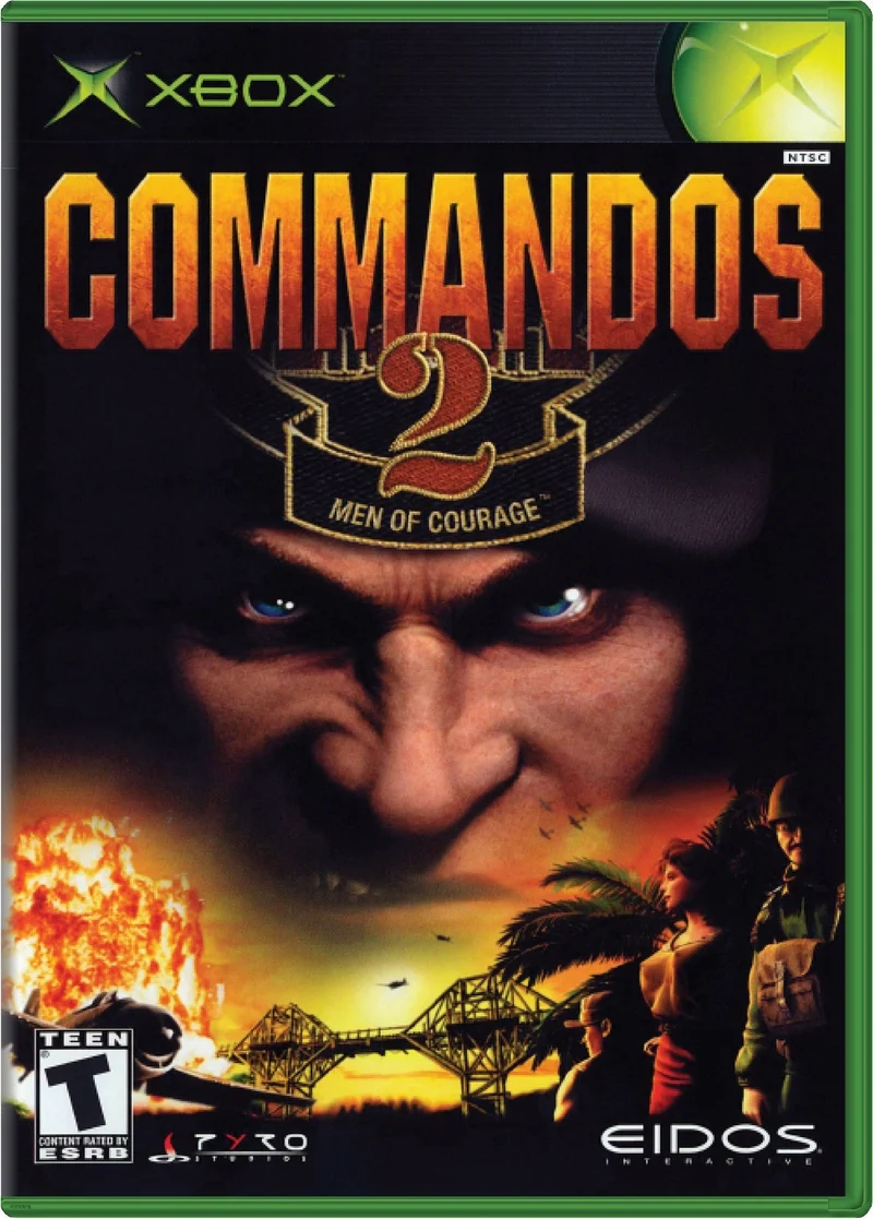 Commandos 2 Men of Courage - Microsoft Xbox