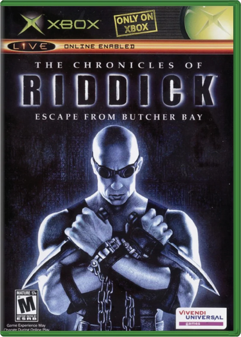 Chronicles of Riddick: Escape from butchers bay- Microsoft Xbox
