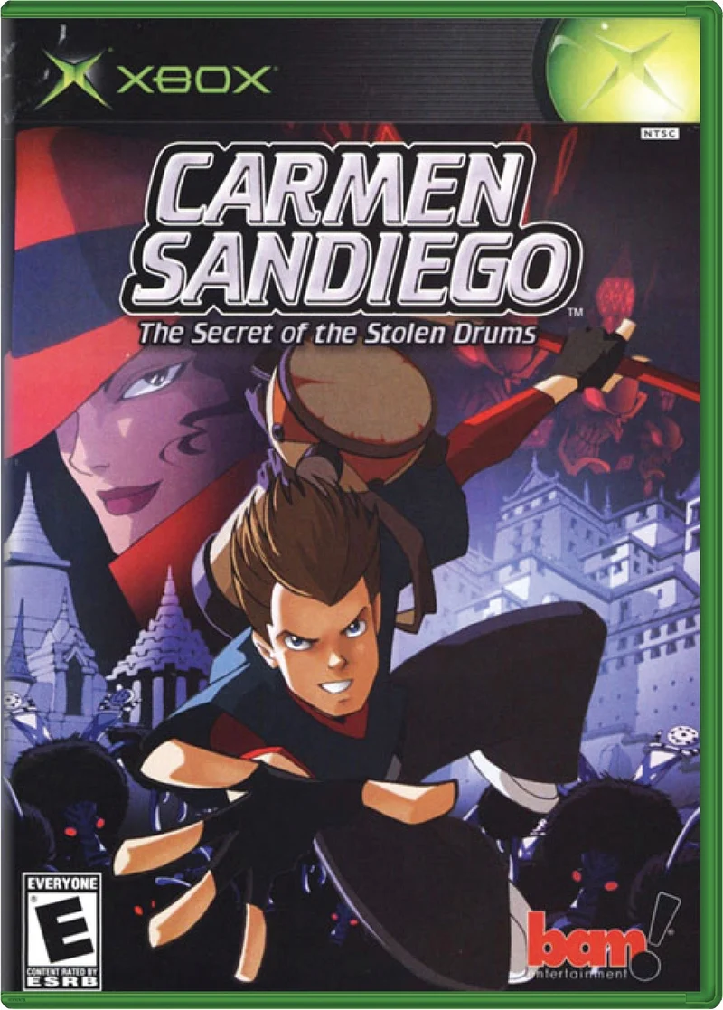 Carmen Sandiego The Secret of the Stolen Drums - Microsoft Xbox
