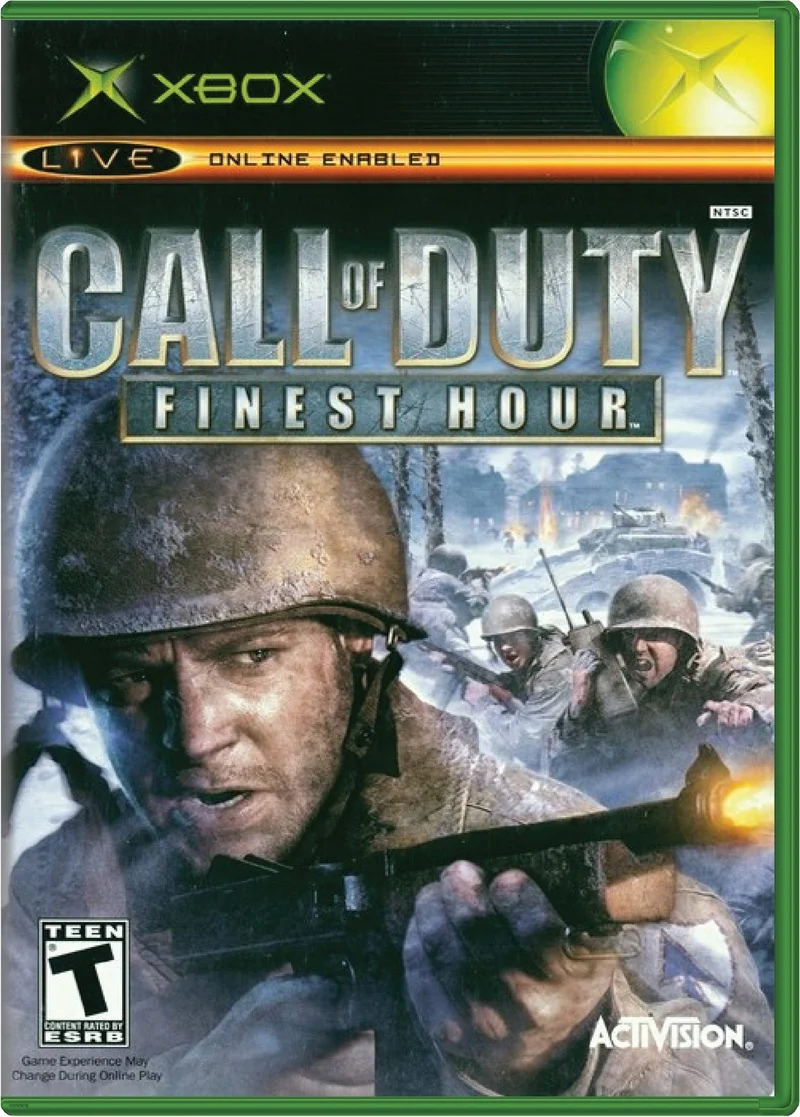 Call of Duty Finest Hour - Microsoft Xbox