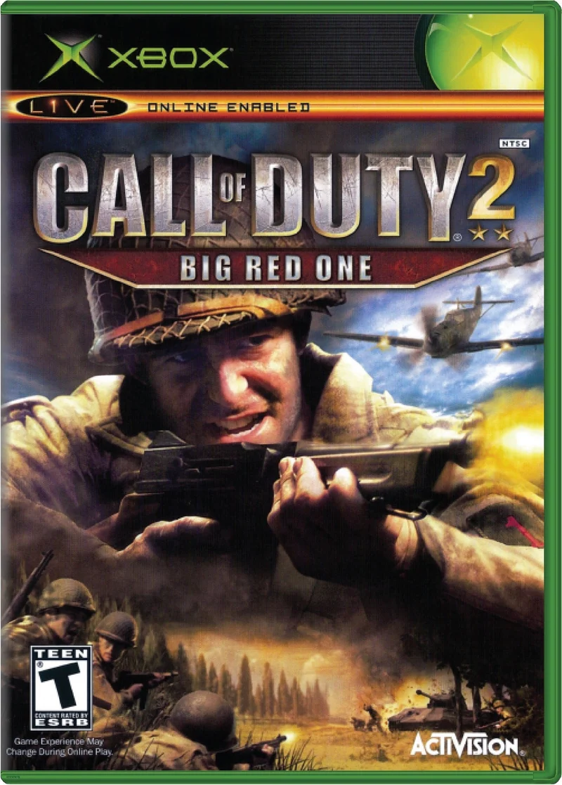 Call of Duty 2 Big Red One - Microsoft Xbox