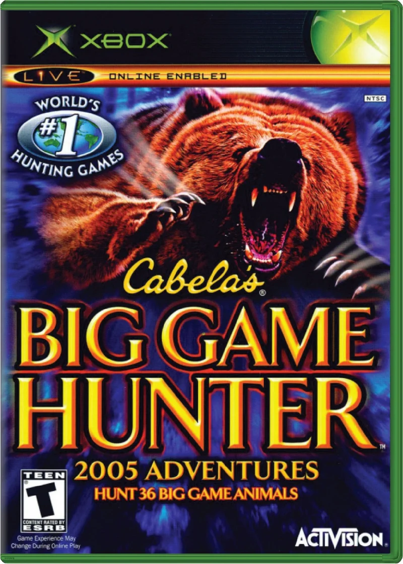 Cabela's Big Game Hunter 2005 Adventures - Microsoft Xbox
