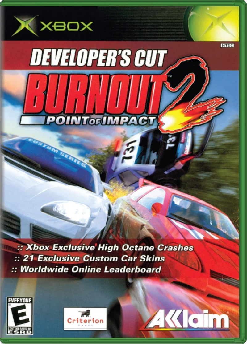 Burnout 2 Point of Impact - Microsoft Xbox
