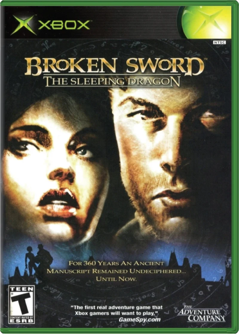 Broken Sword The Sleeping Dragon - Microsoft Xbox