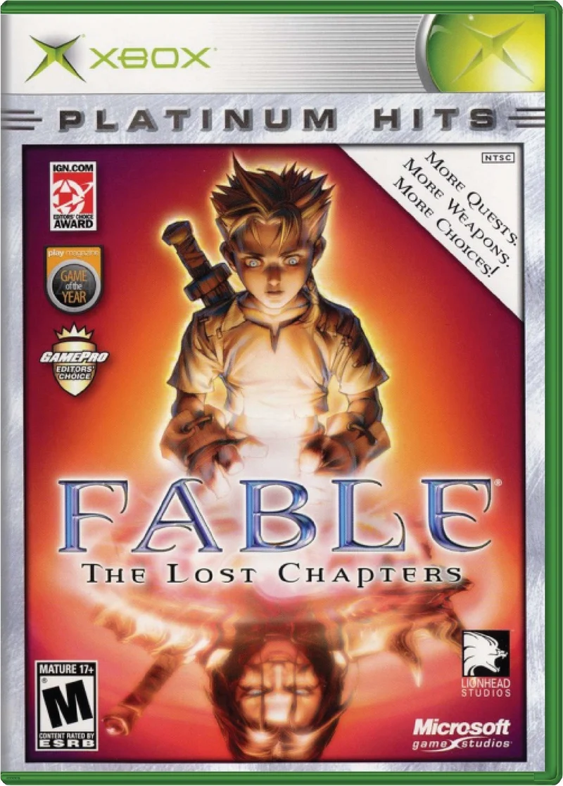 Fable the Lost Chapters - Microsoft Xbox