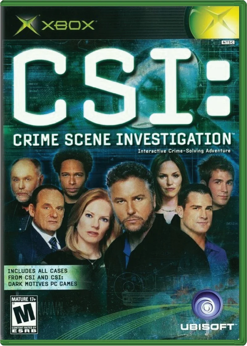 CSI Crime Scene Investigation - Microsoft Xbox