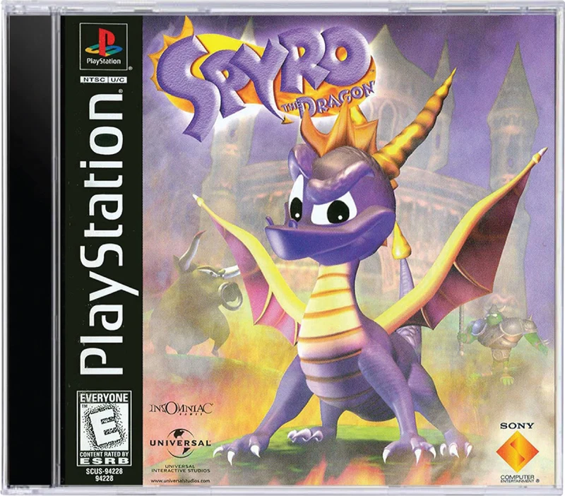 Spyro the Dragon - Sony PlayStation 1 (PS1)