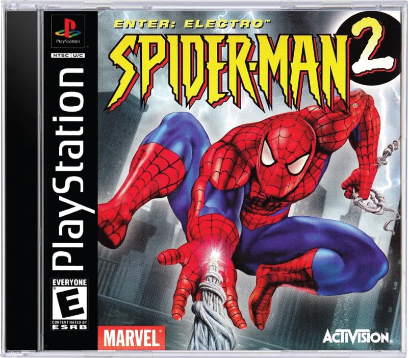Spider-man 2 Enter Electro - Sony PlayStation 1 (PS1)