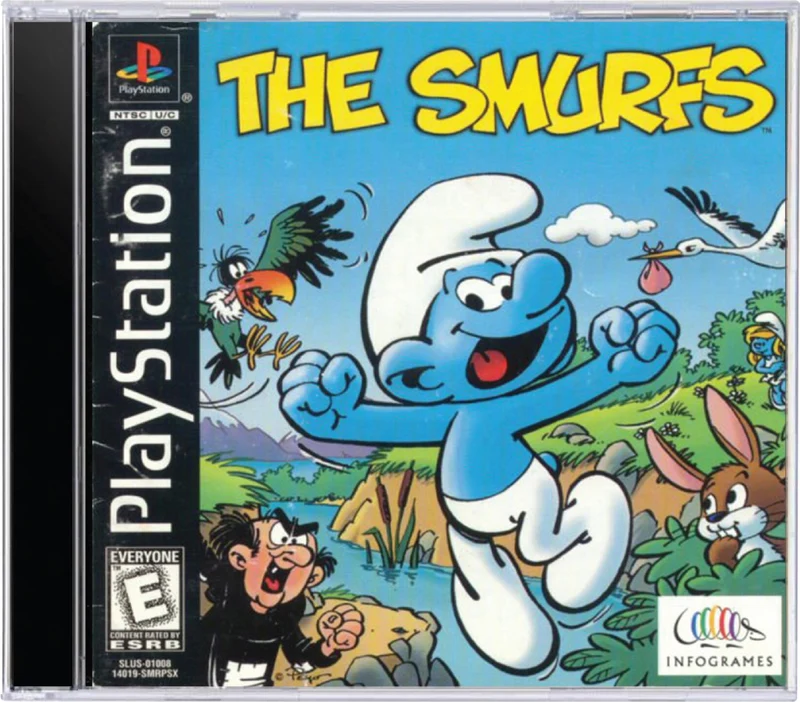 Smurfs - Sony PlayStation 1 (PS1)