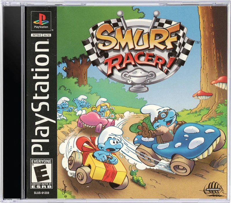 Smurf Racer - Sony PlayStation 1 (PS1)
