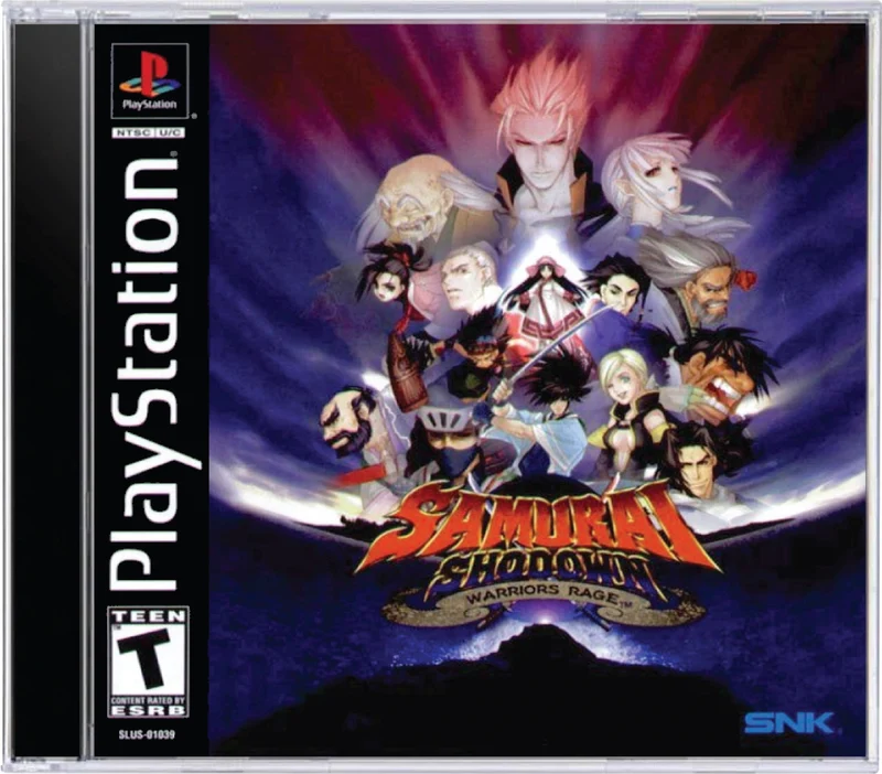 Samurai Shodown Warrior's Rage - Sony PlayStation 1 (PS1)