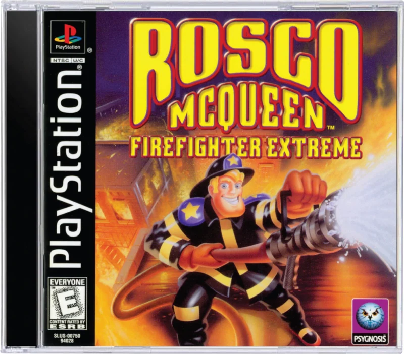 Rosco McQueen Firefighter Extreme - Sony PlayStation 1 (PS1)