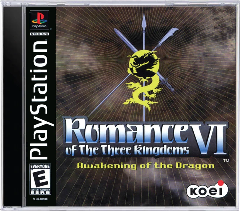 Romance of the Three Kingdoms VI - Sony PlayStation 1 (PS1)