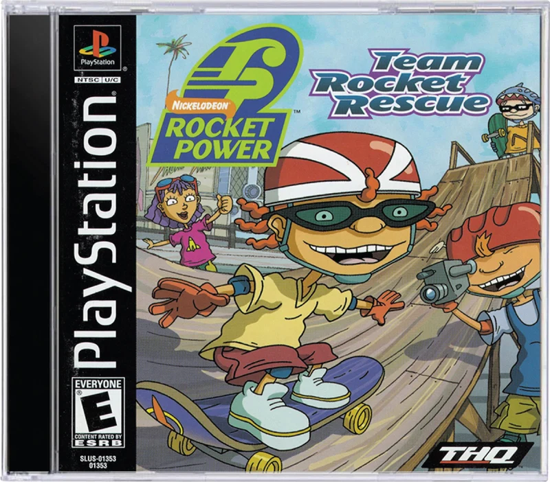 Rocket Power Team Rocket Rescue - Sony PlayStation 1 (PS1)