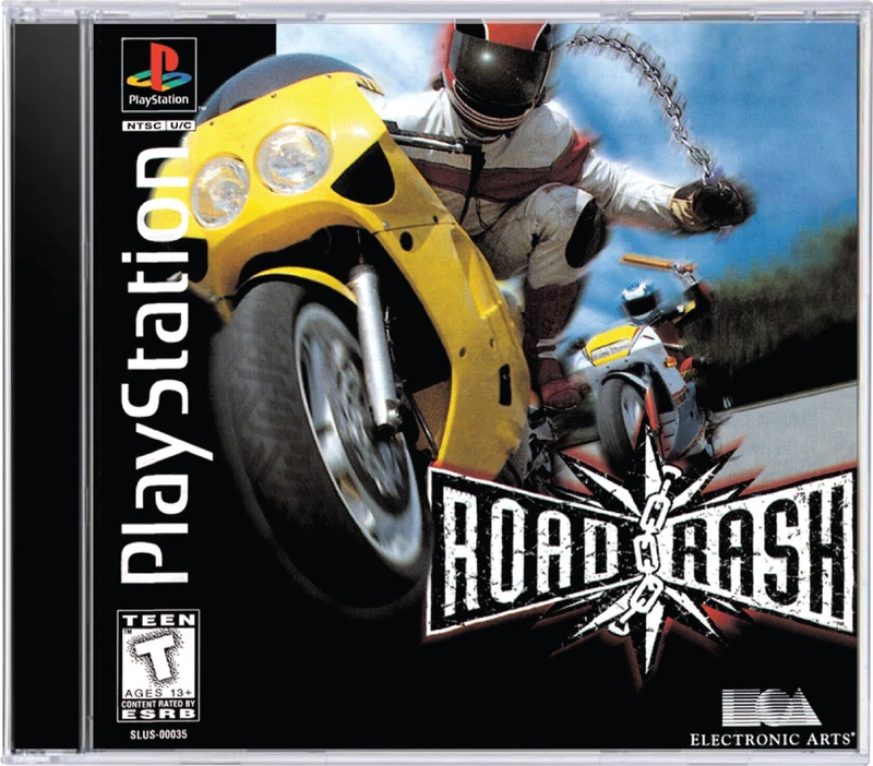 Road Rash - Sony PlayStation 1 (PS1)