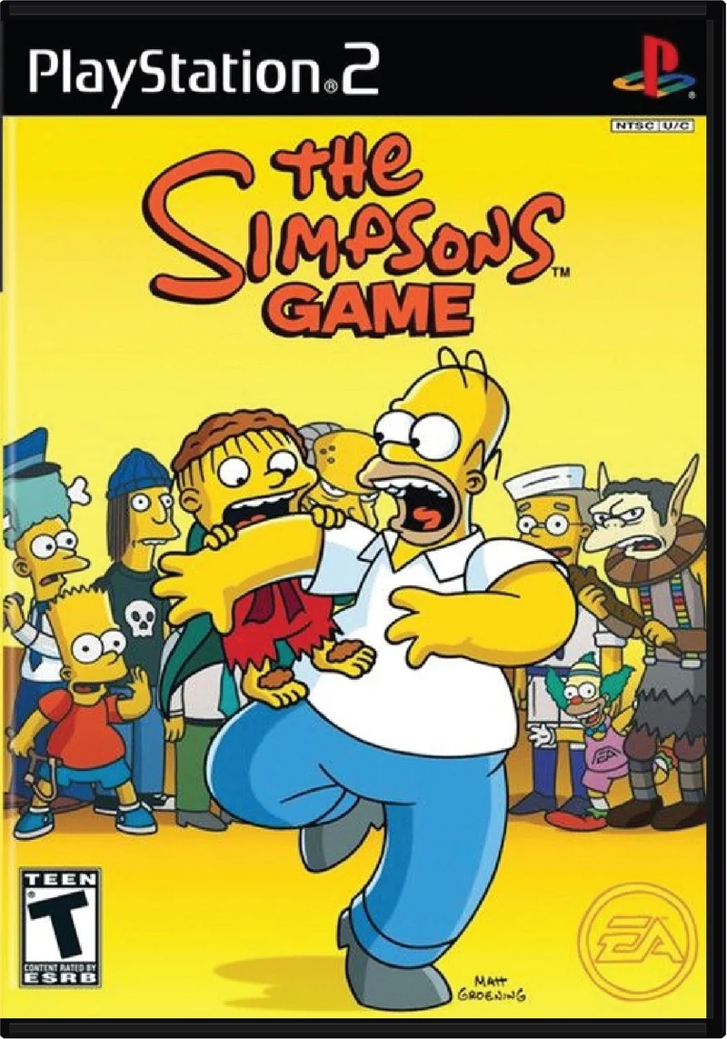 The Simpsons Game - Sony PlayStation 2 (PS2)