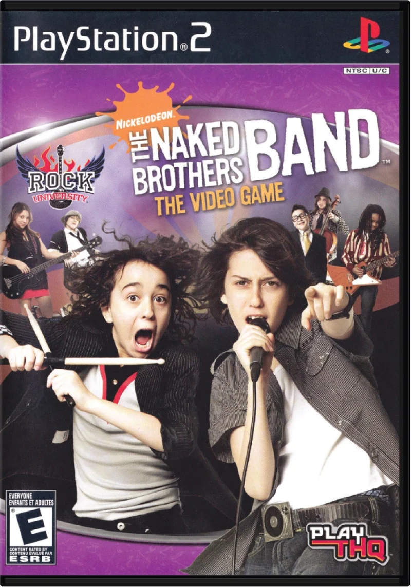 The Naked Brothers Band - Sony PlayStation 2 (PS2)