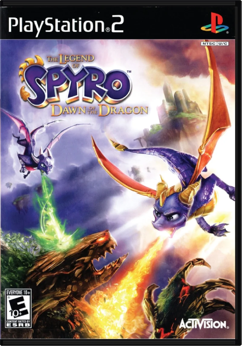 The Legend of Spyro Dawn of the Dragon - Sony PlayStation 2 (PS2)