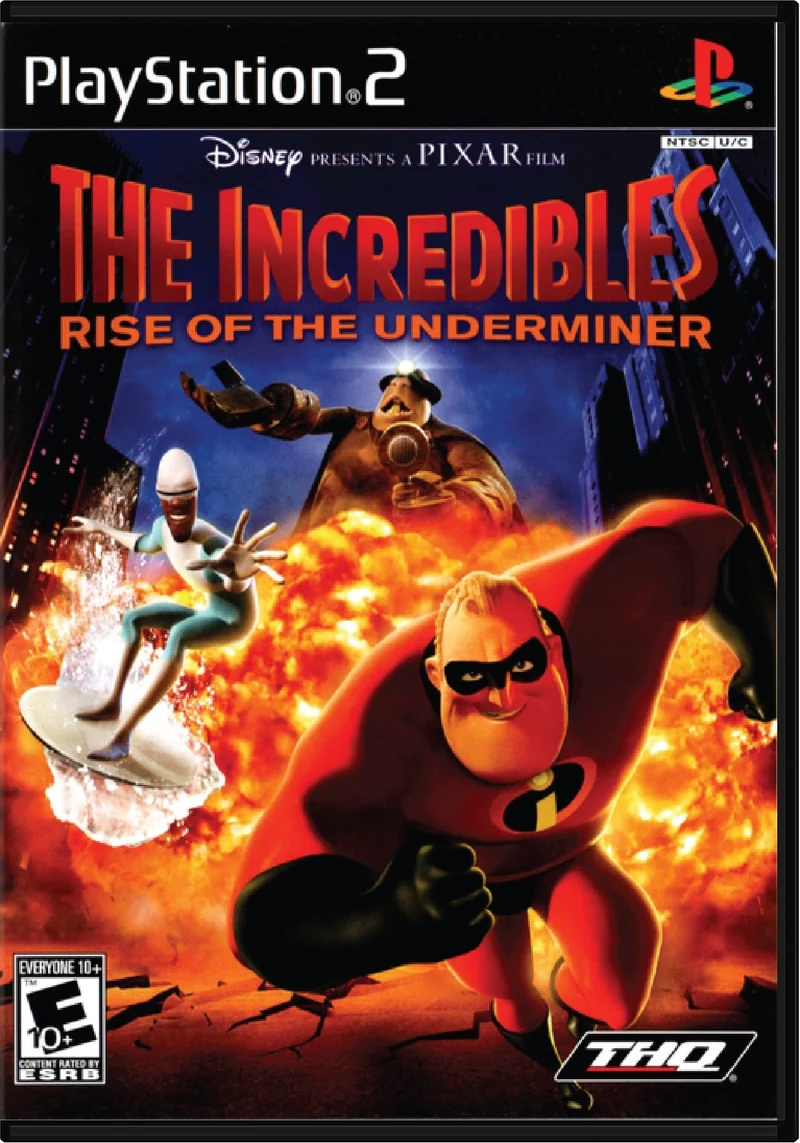The Incredibles Rise of the Underminer - Sony PlayStation 2 (PS2)