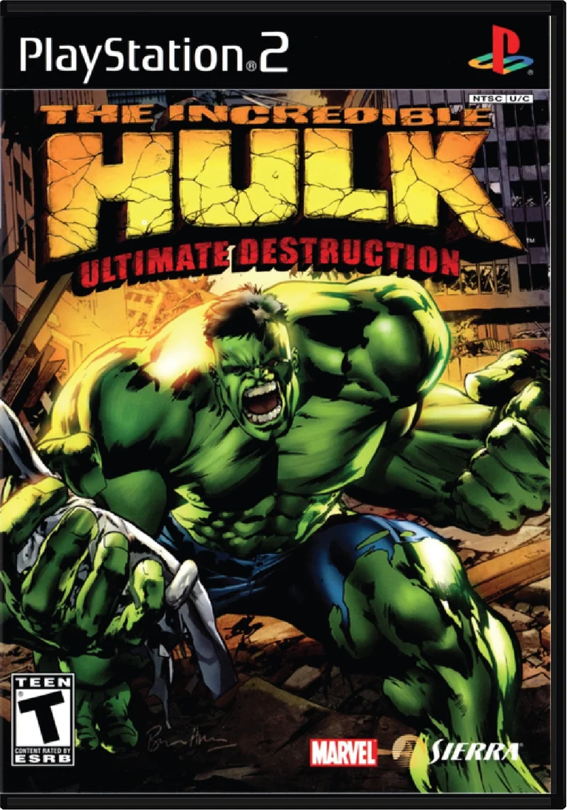 The Incredible Hulk Ultimate Destruction - Sony PlayStation 2 (PS2)
