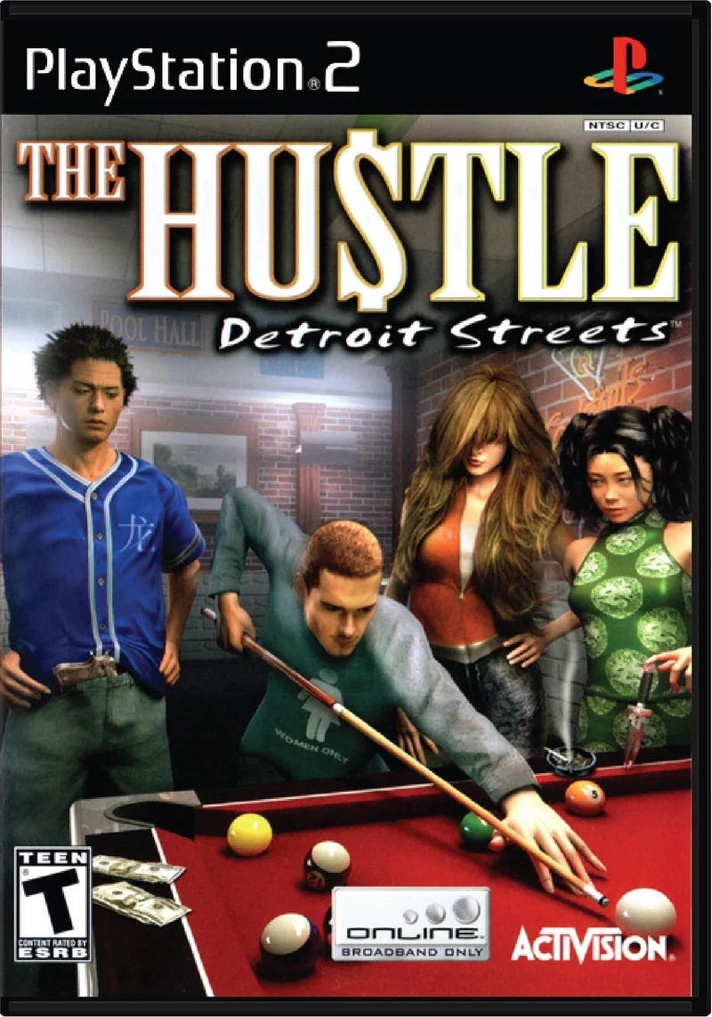 The Hustle Detroit Streets - Sony PlayStation 2 (PS2)