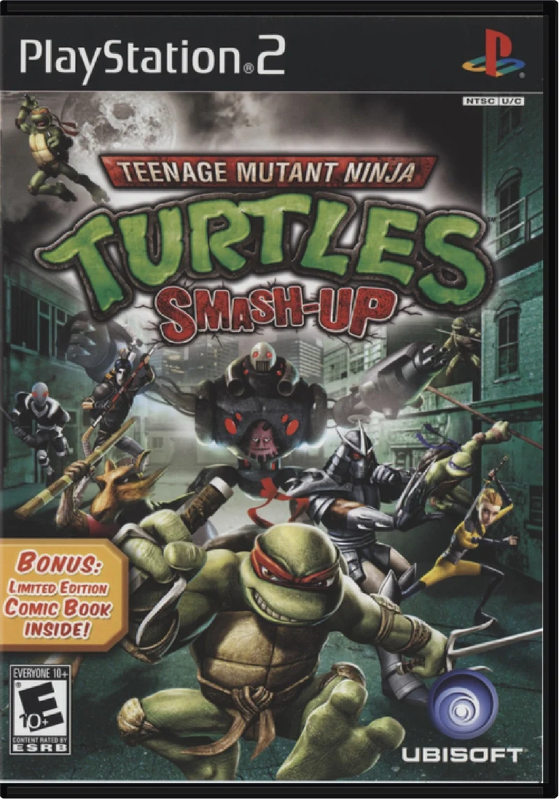 Teenage Mutant Ninja Turtles Smash-Up - Sony PlayStation 2 (PS2)