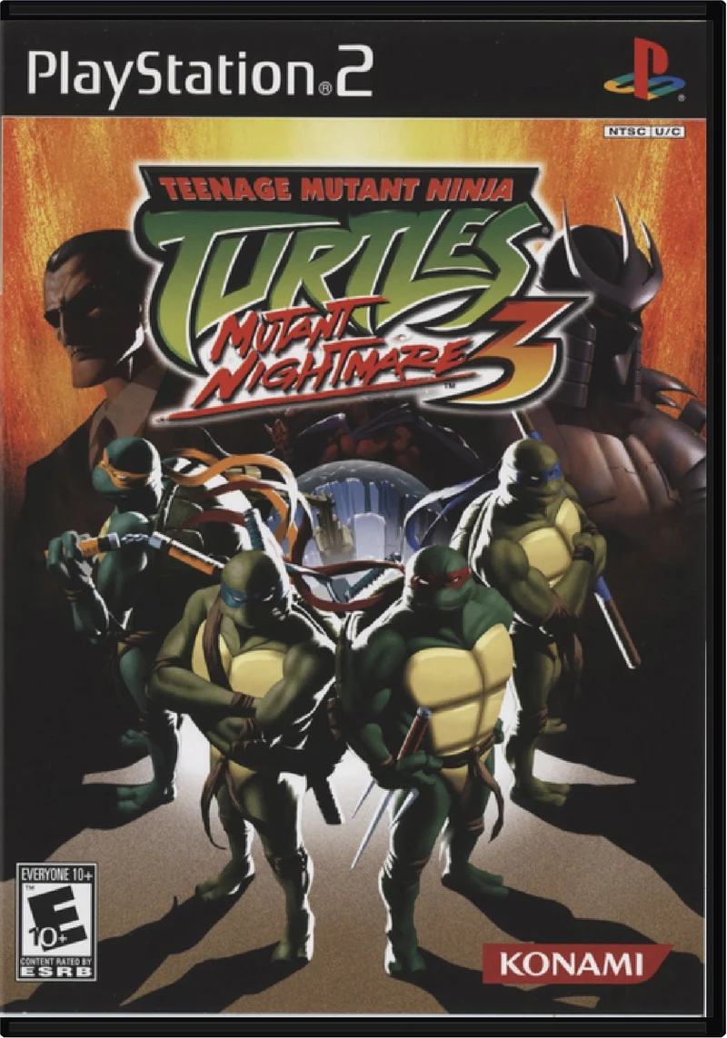 Teenage Mutant Ninja Turtles 3 Mutant Nightmare - Sony PlayStation 2 (PS2)