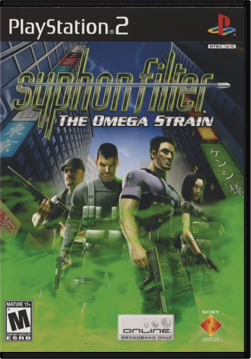 Syphon Filter Omega Strain - Sony PlayStation 2 (PS2)
